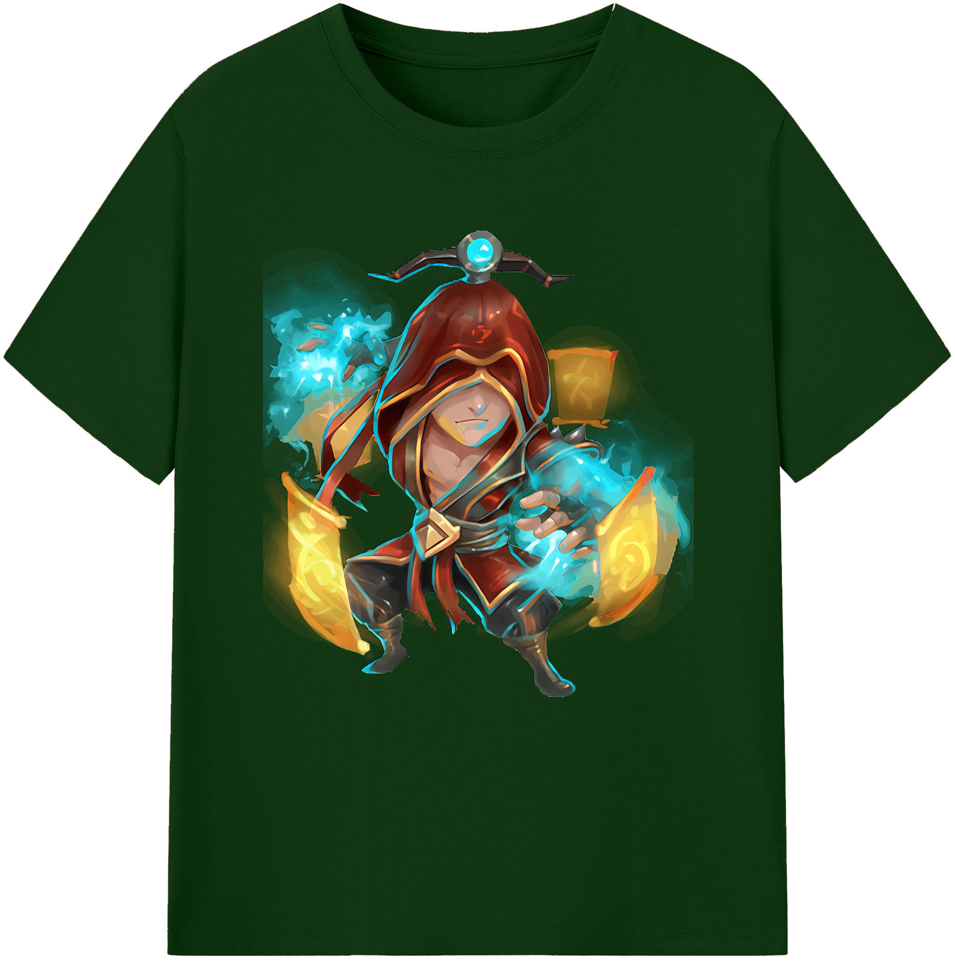リーグ・オブ・レジェンド League of Legends LOL 綿100％半袖Tシャツ（フロントプリント）